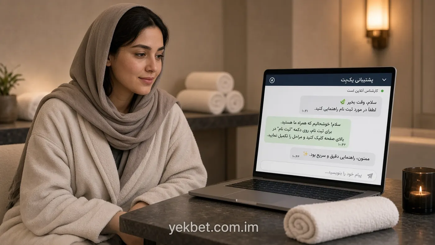 فضای اسپا، پشتیبانی آنلاین روی لپ‌تاپ