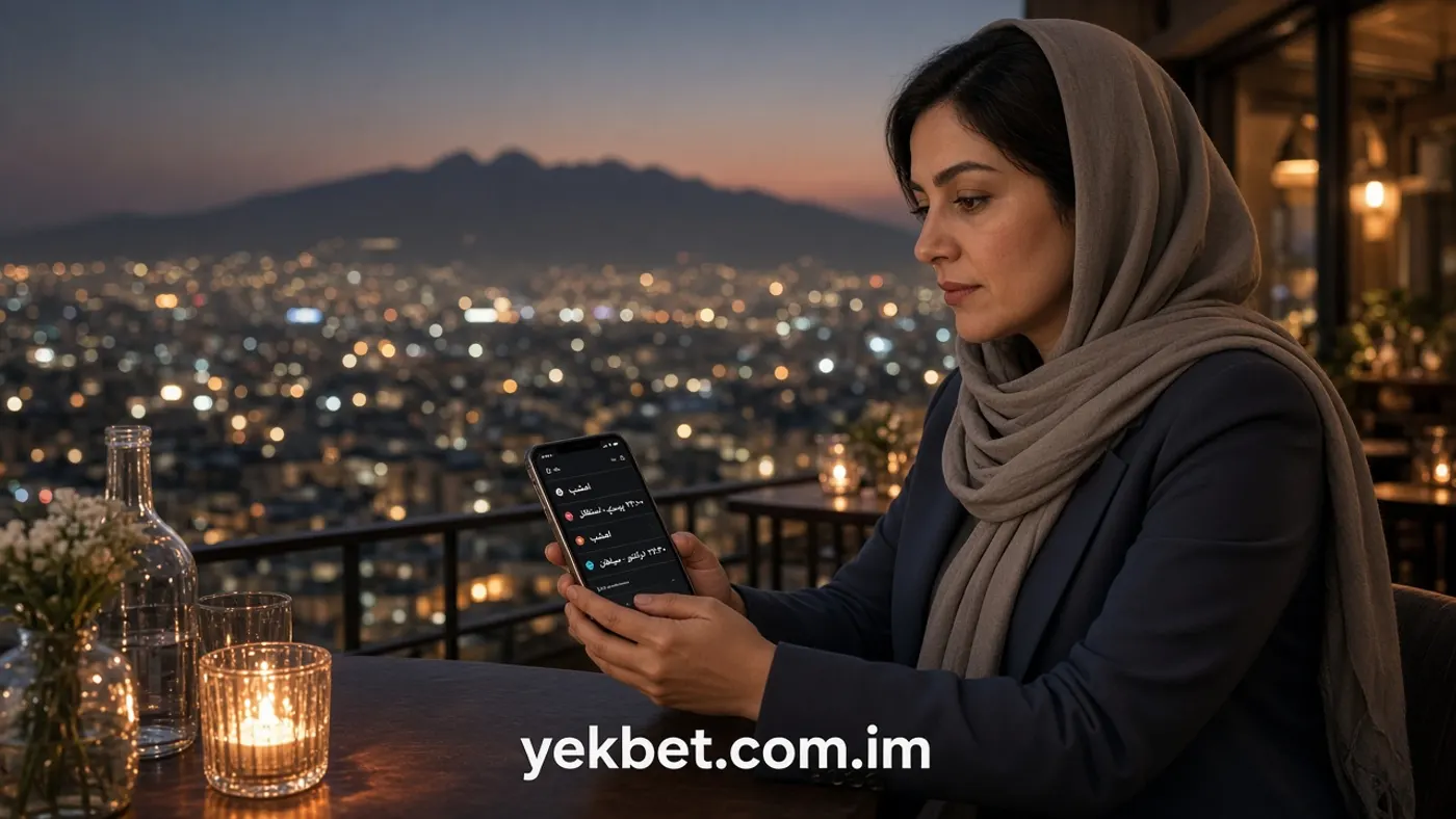 پشتبام عصر، کاربر با موبایل سایت شرطبندی
